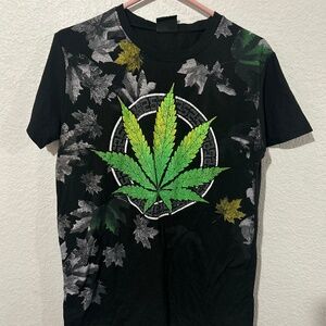 T Shirt Casual Shirt for Men Short Sleeve Size M Color Black